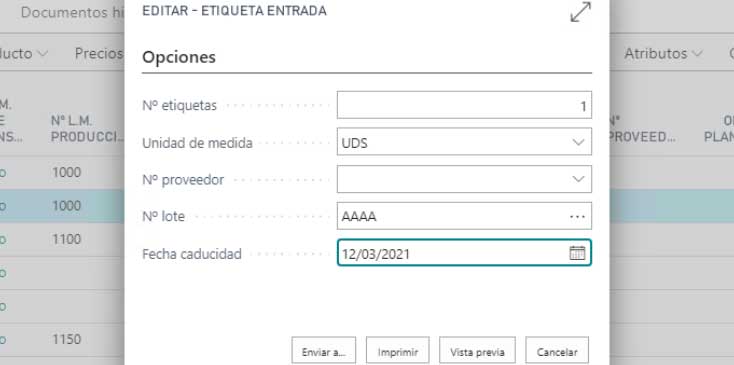 dvproduction etiquetas