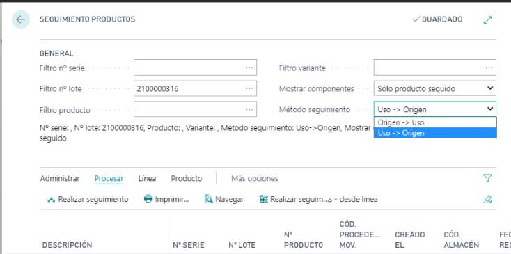 dvproduction trazabilidad